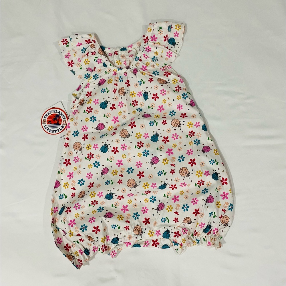 Free Planet Baby Girl Onesie